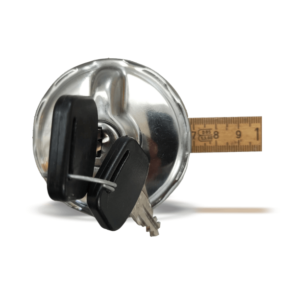 Tankdeckel Abschliessbar Metall 40 mm ,ersetzt A4614703300 mit Lüftung passend für Mercedes W460 W