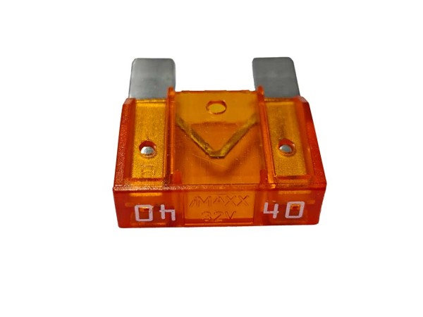 Flachstecksicherung 40A orange Maxi