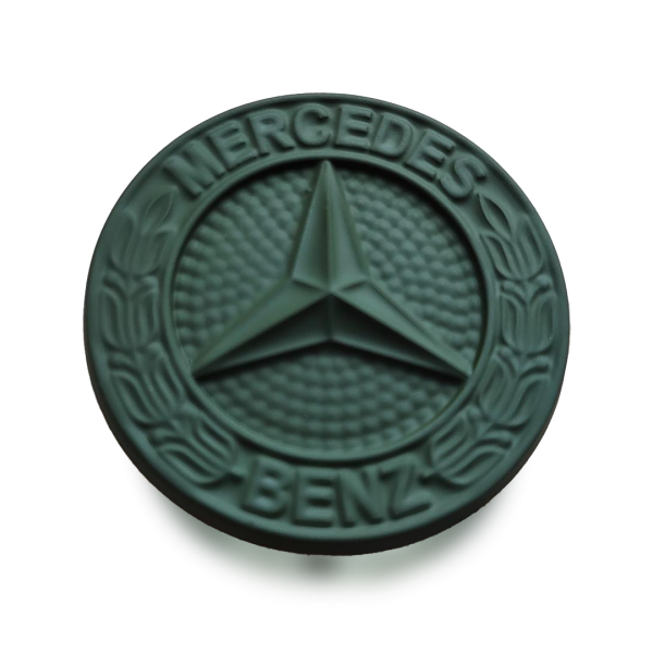 Mercedes Stern 42mm lackiert Oliv Grün für Motorhaube G Klasse Wolf W460 W461 W463