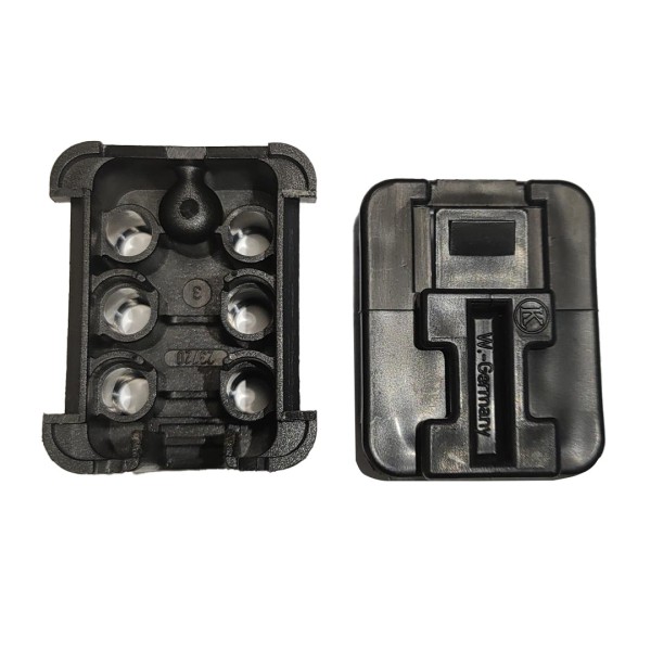 Stecker für Vorglühzeitrelais 2 Teilig p.f. 0125451228 5/6 PIN Gehäuse mit Deckel